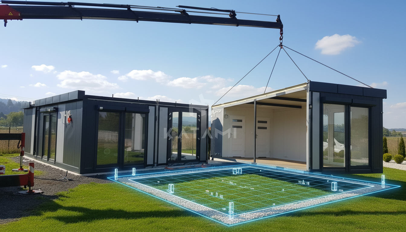 Jak przygotować teren pod montaż kontenera